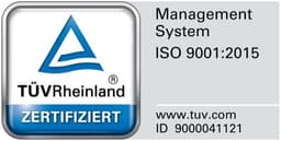 TÜV Rheinland ISO 9001